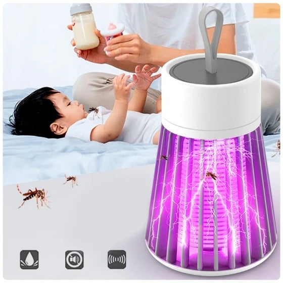 Mata Mosquito Led Uv Armadilha Eletronico (Pernilongos, dengue e Insetos)