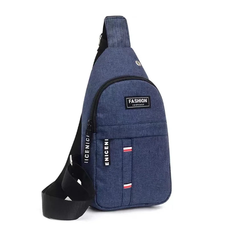 Bolsa de Ombro Pequena (enviamos cores aleatórias - Azul, Preto ou Cinza)