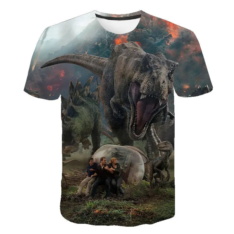 Camisas Jurassic World 3D Novos Modelos 2024