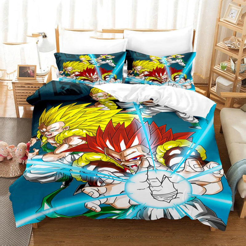 Edredom Dragon Ball Para Cama Solteiro e Casal (Vários Tamanhos)