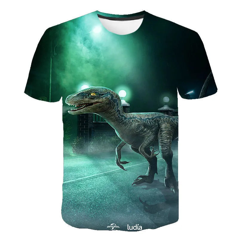 Camisas Jurassic World 3D Novos Modelos 2024