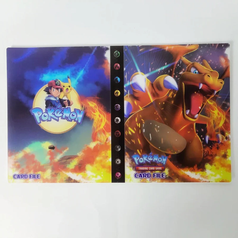 Álbum Protetor de Cards Pokémon TCG Vários Modelos