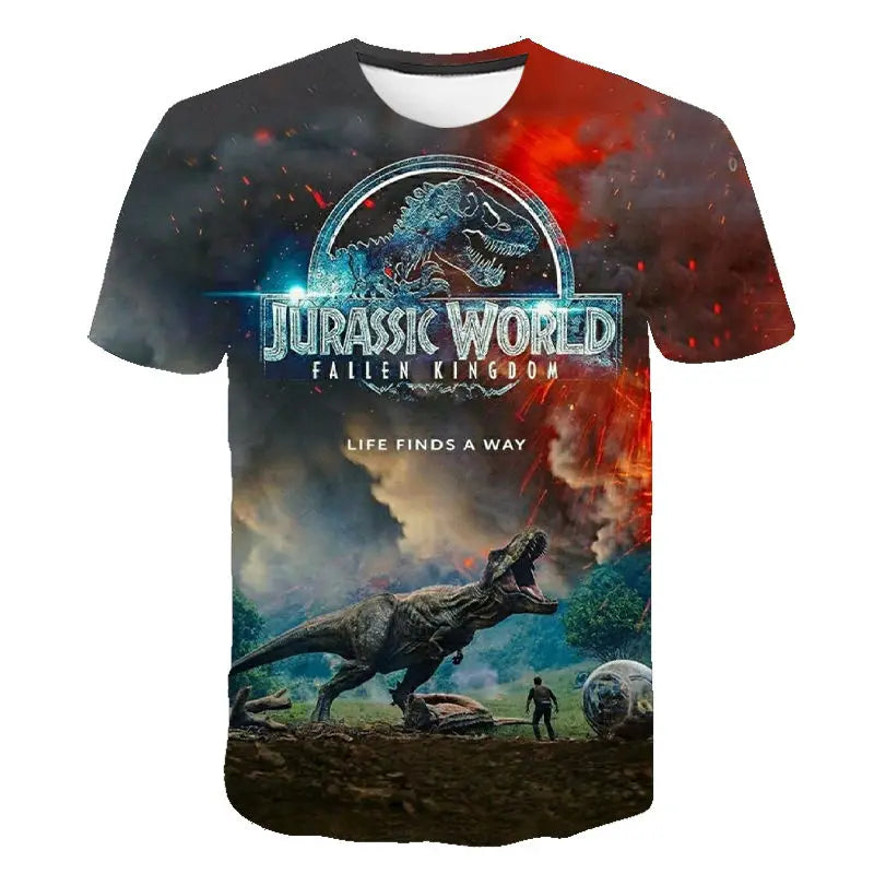 Camisas Jurassic World 3D Novos Modelos 2024