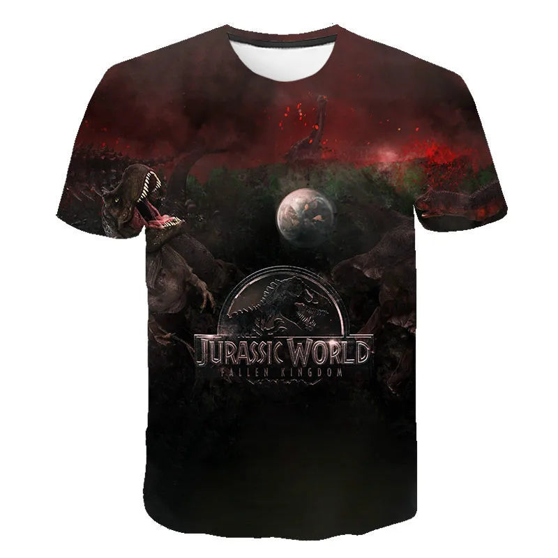 Camisas Jurassic World 3D Novos Modelos 2024