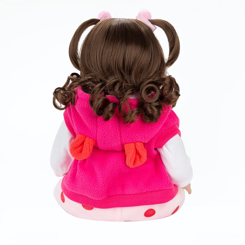 Bebê Boneca Reborn 48cm de Silicone a Prova D'água