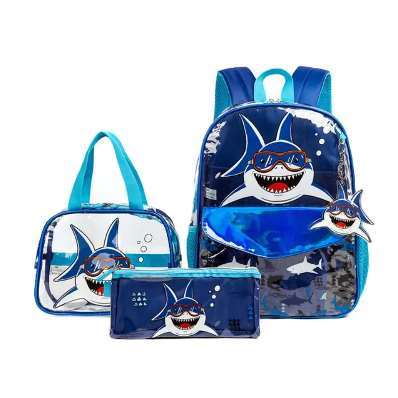 Kit Mochila Infantil Escolar 3 em 1 - Vários Modelos