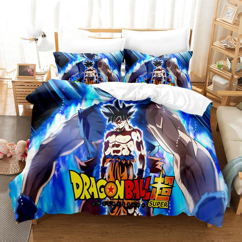 Edredom Dragon Ball Para Cama Solteiro e Casal (Vários Tamanhos)