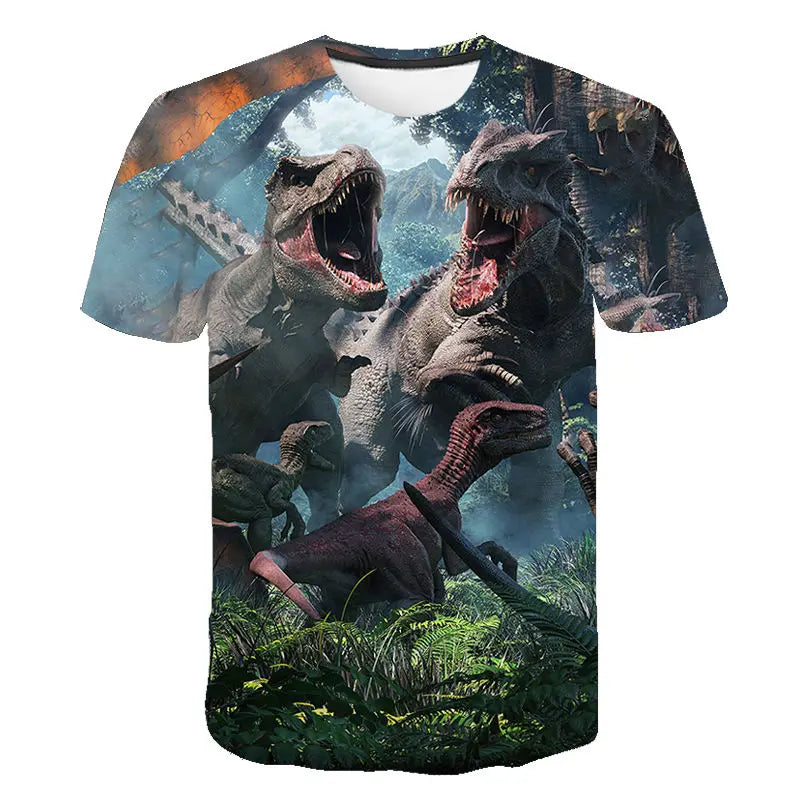 Camisas Jurassic World 3D Novos Modelos 2024