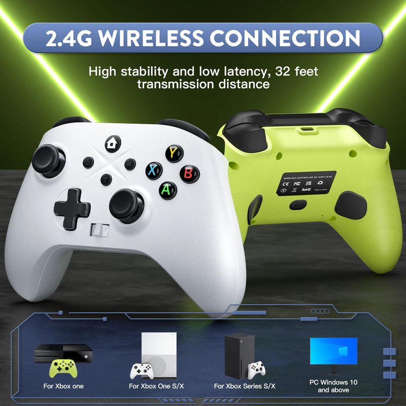 Gamepad Controle Wireless para Xbox,  Xbox One Slim, PC Game, Xbox, Series X S