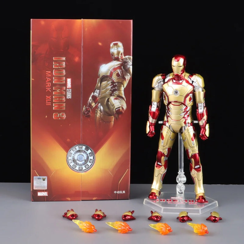 Action Figure do Homem de Ferro Articulado da Marvel