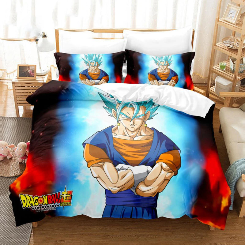 Edredom Dragon Ball Para Cama Solteiro e Casal (Vários Tamanhos)