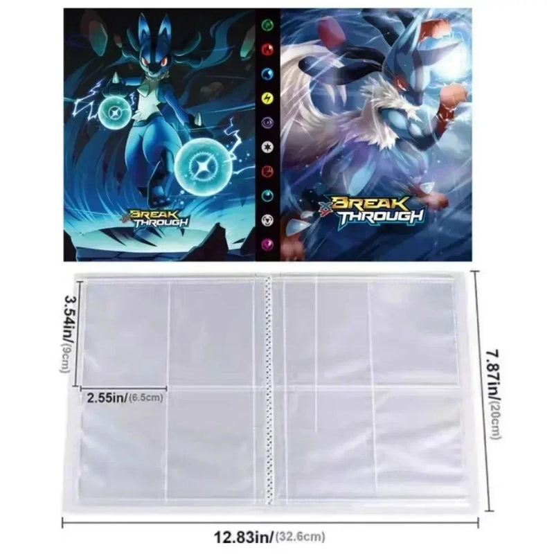 Álbum Protetor de Cards Pokémon TCG Vários Modelos