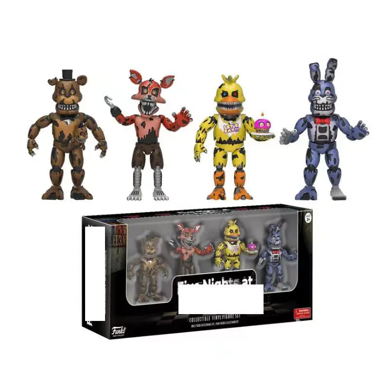 Colecionáveis FNAF Five Nightmare Freddy's