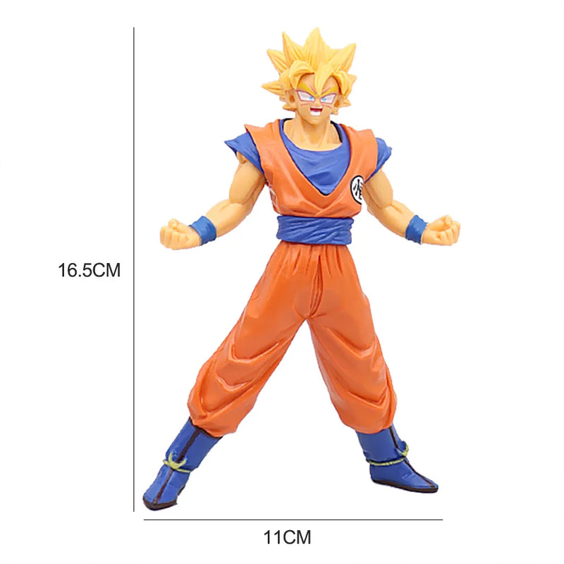 Action Figures Personagens Dragon Ball, Cerca de 18cm