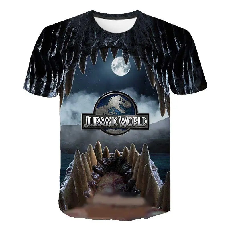 Camisas Jurassic World 3D Novos Modelos 2024