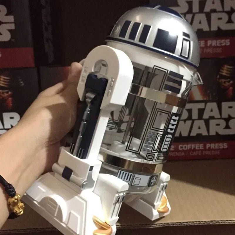 Cafeteira/Jarra Personalizada Droid R2D2 Star Wars de 1 Litro em Vidro