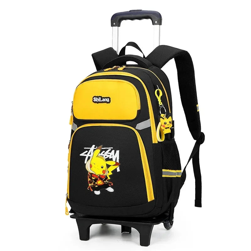 Mochila Pokémon Com 2 ou 6 Rodinhas (Exclusiva)