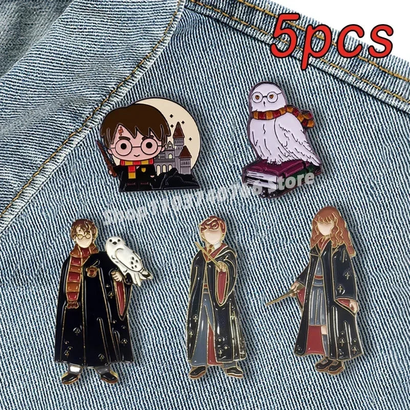 Harry Potter- Colares de Hogwarts (Broche)