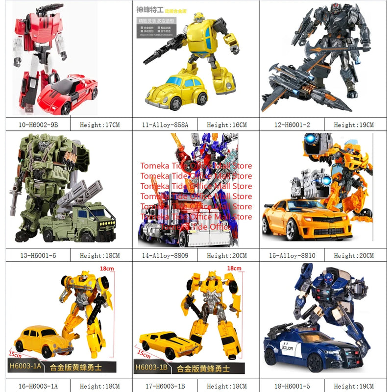 Action Figures (Brinquedos) Transformers Car Variantes