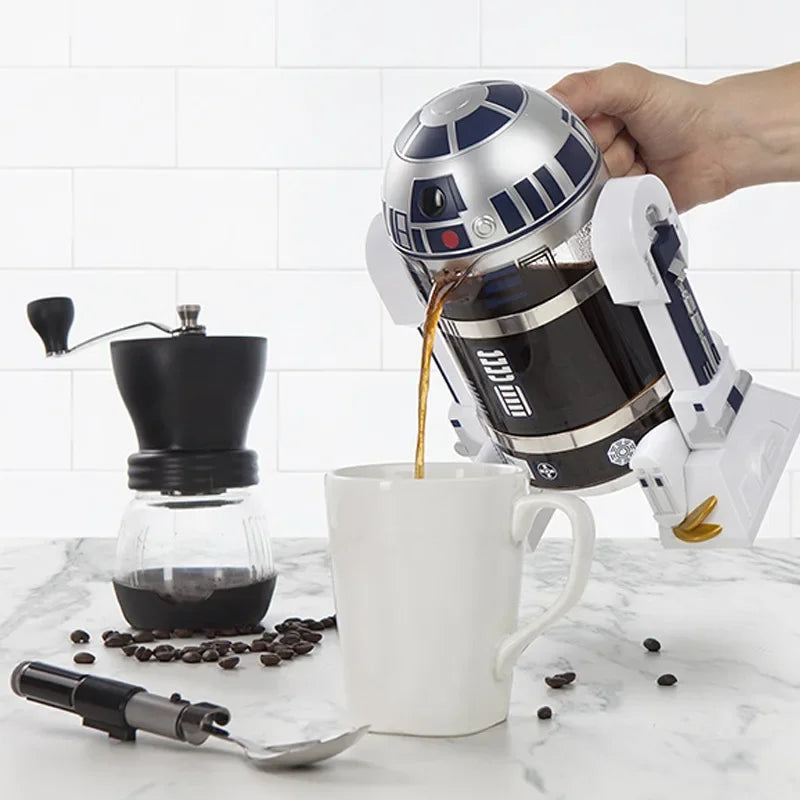 Cafeteira/Jarra Personalizada Droid R2D2 Star Wars de 1 Litro em Vidro