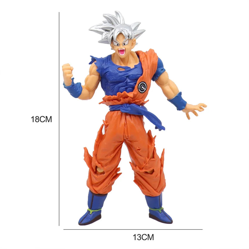 Action Figures Personagens Dragon Ball, Cerca de 18cm