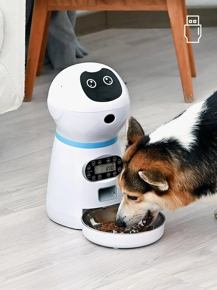 Alimentador Automático para Cães e Gatos e Fonte de Água/ Bebedouro Automática