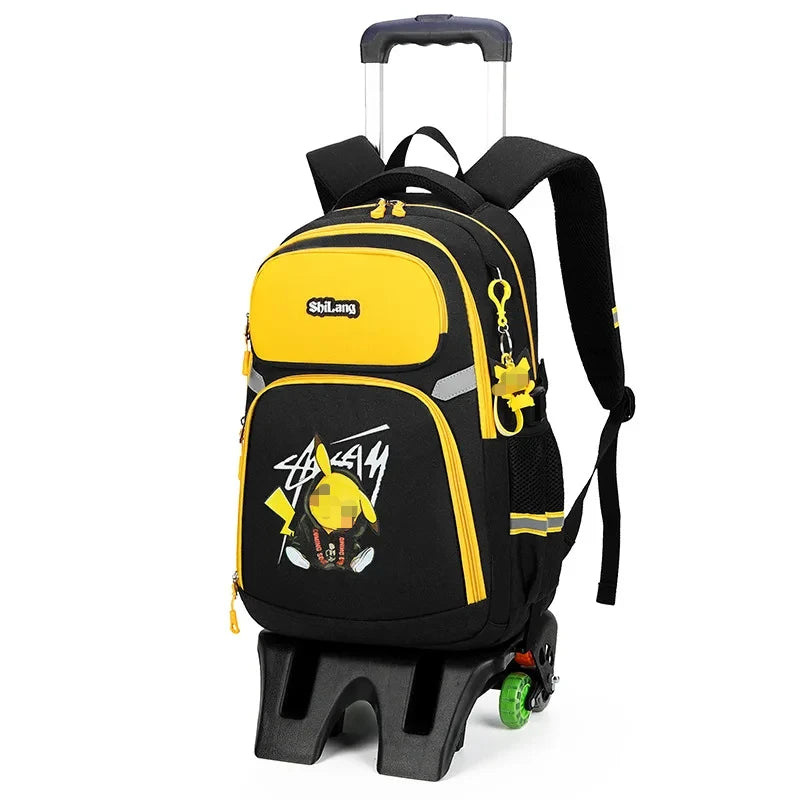 Mochila Pokémon Com 2 ou 6 Rodinhas (Exclusiva)