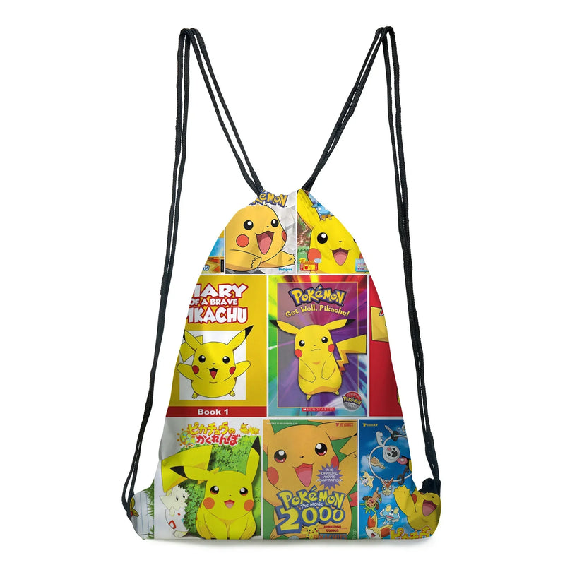 Kit 3 em 1 Pokémon - Mochila, Bolsa Térmica e Estojo (Pikachu)