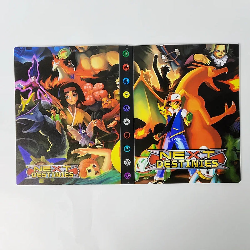 Álbum Protetor de Cards Pokémon TCG Vários Modelos