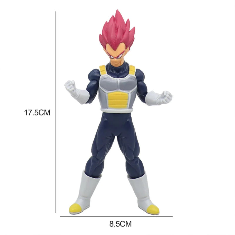 Action Figures Personagens Dragon Ball, Cerca de 18cm