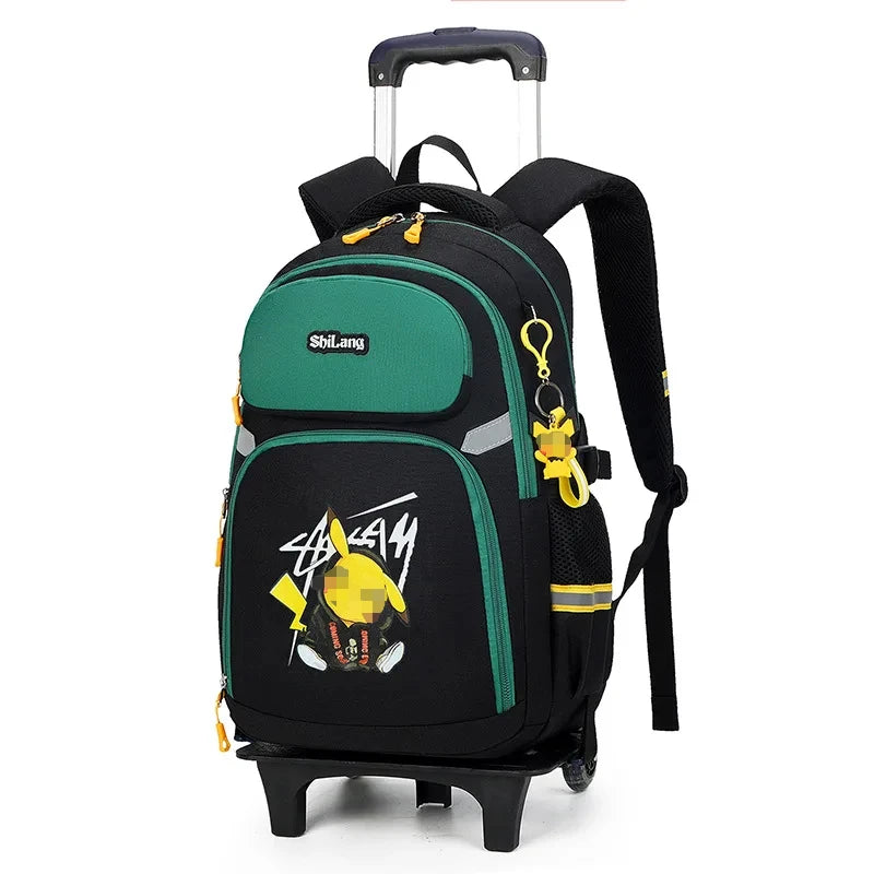 Mochila Pokémon Com 2 ou 6 Rodinhas (Exclusiva)