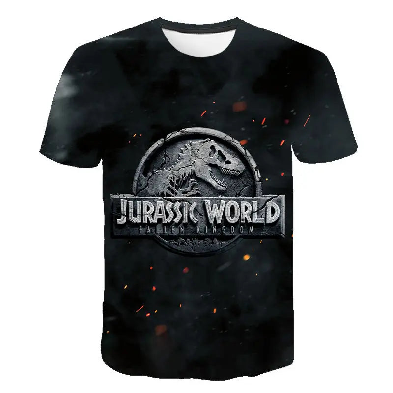 Camisas Jurassic World 3D Novos Modelos 2024