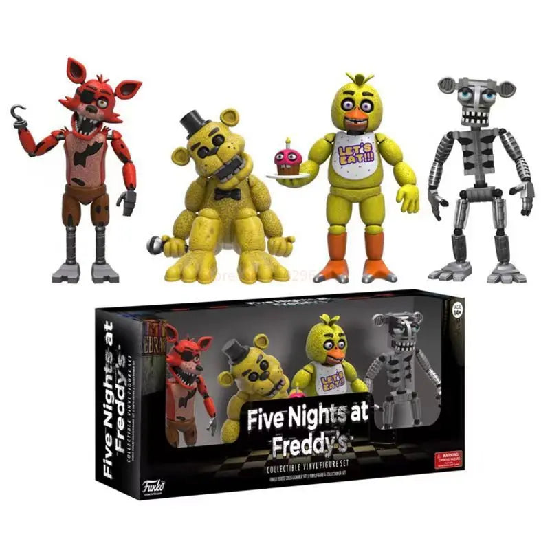 Colecionáveis FNAF Five Nightmare Freddy's