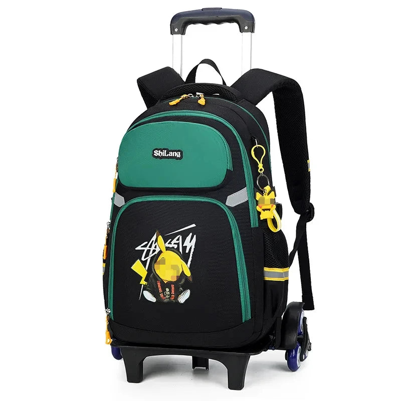 Mochila Pokémon Com 2 ou 6 Rodinhas (Exclusiva)