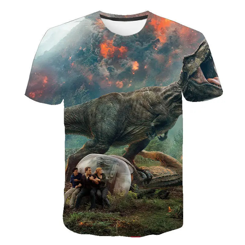 Camisas Jurassic World 3D Novos Modelos 2024