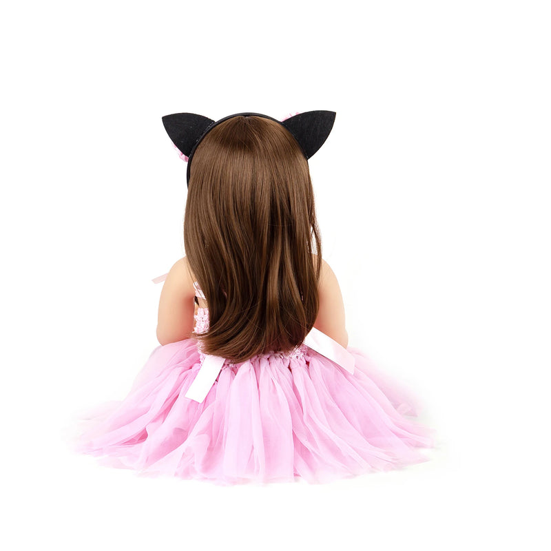 Bebê Boneca Reborn 48cm de Silicone a Prova D'água