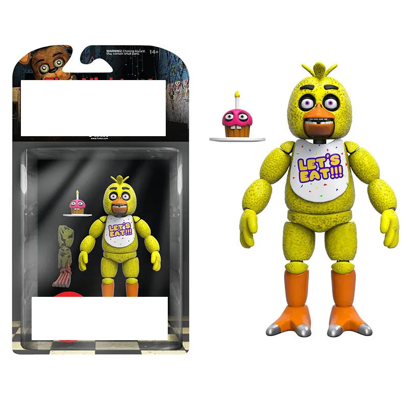 Colecionáveis FNAF Five Nightmare Freddy's