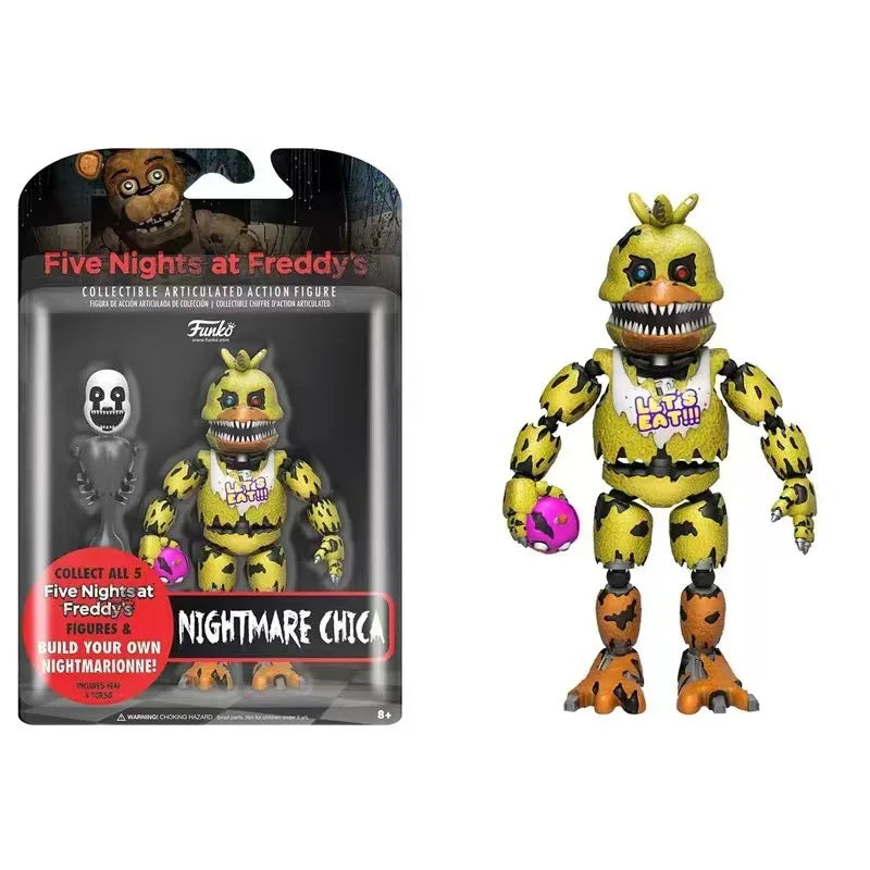 Colecionáveis FNAF Five Nightmare Freddy's