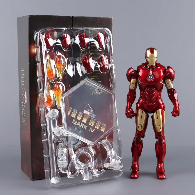 Action Figure do Homem de Ferro Articulado da Marvel