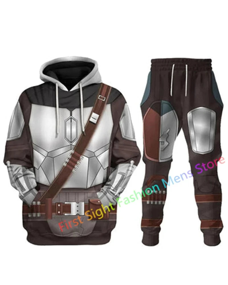 Novos Moletons 2024 Star Wars com Capuz e Calça