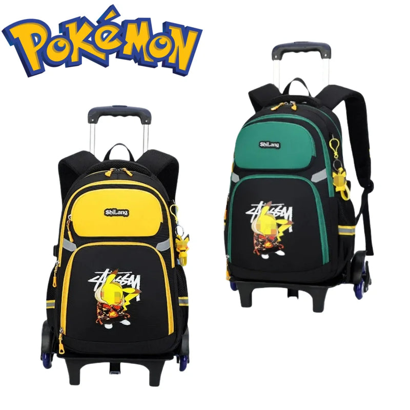 Mochila Pokémon Com 2 ou 6 Rodinhas (Exclusiva)