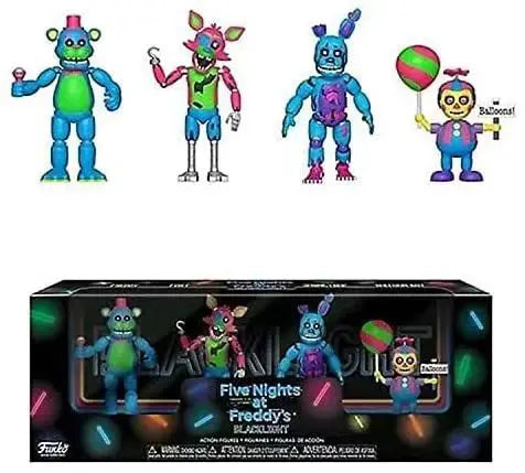 Colecionáveis FNAF Five Nightmare Freddy's