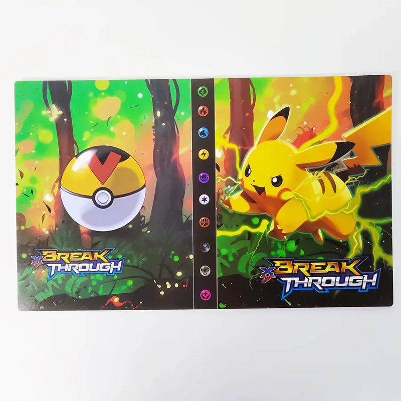 Álbum Protetor de Cards Pokémon TCG Vários Modelos