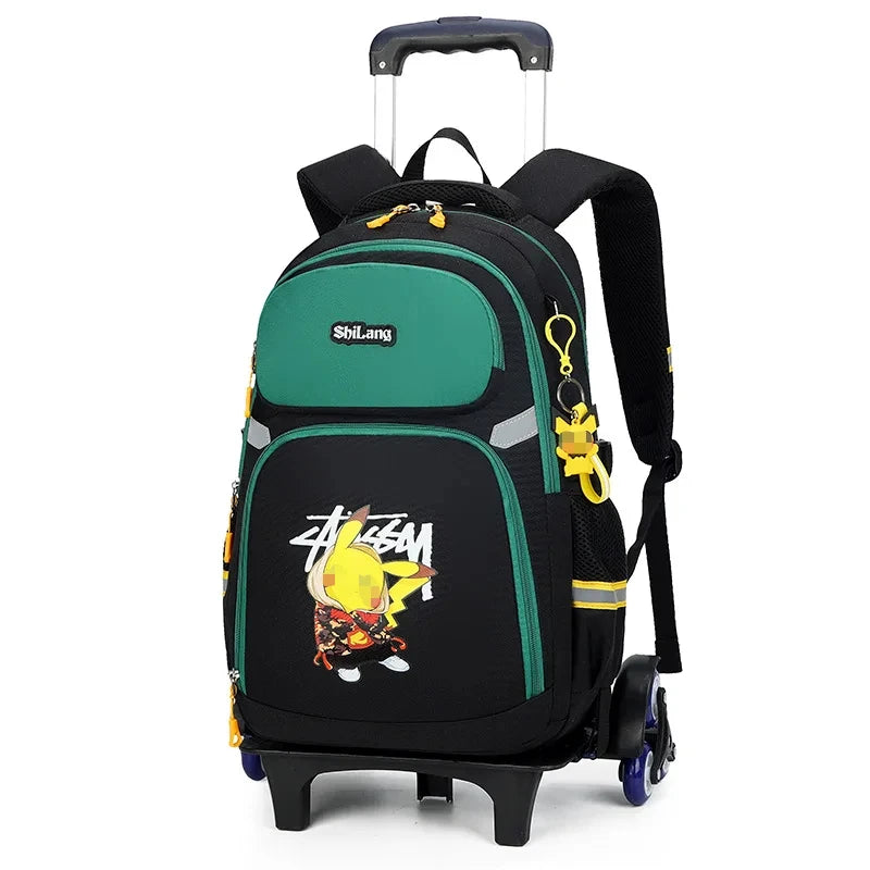 Mochila Pokémon Com 2 ou 6 Rodinhas (Exclusiva)