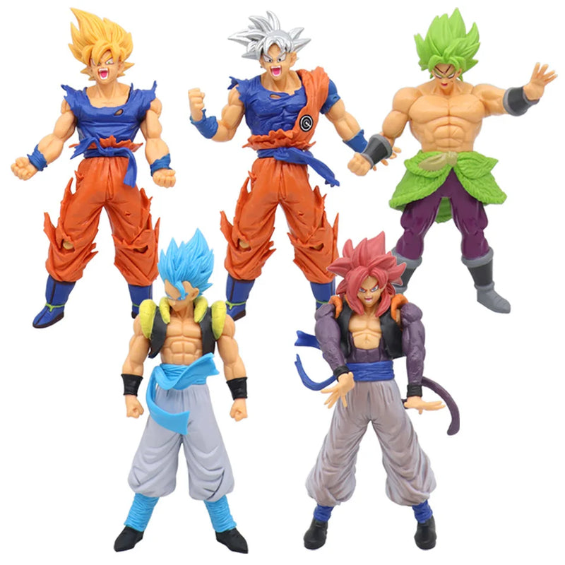 Action Figures Personagens Dragon Ball, Cerca de 18cm