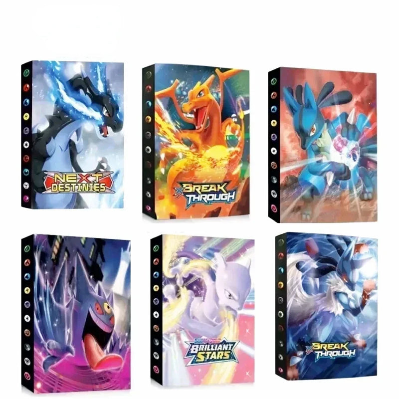 Álbum Protetor de Cards Pokémon TCG Vários Modelos