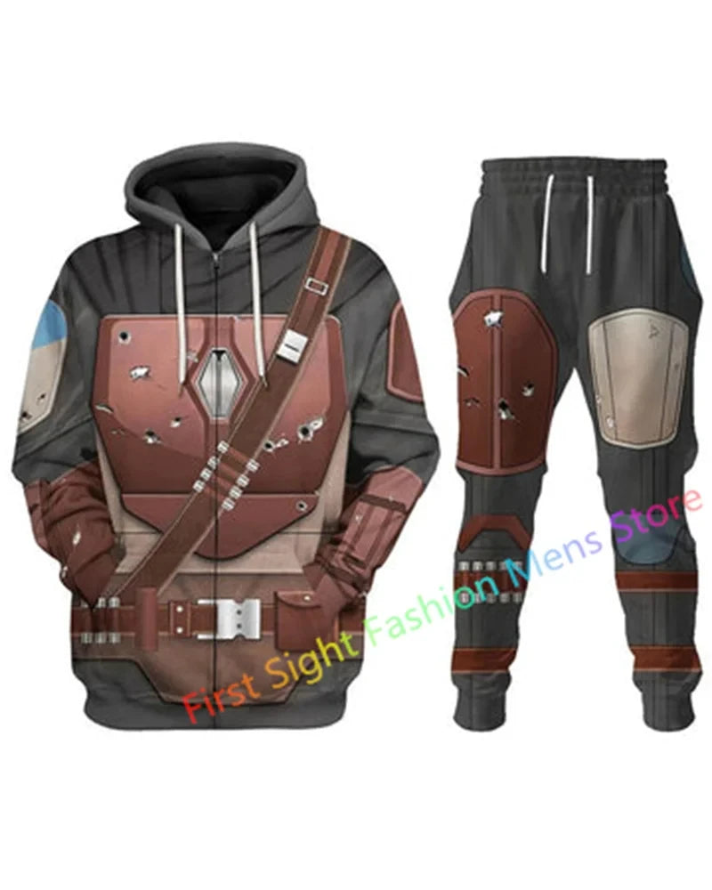 Novos Moletons 2024 Star Wars com Capuz e Calça