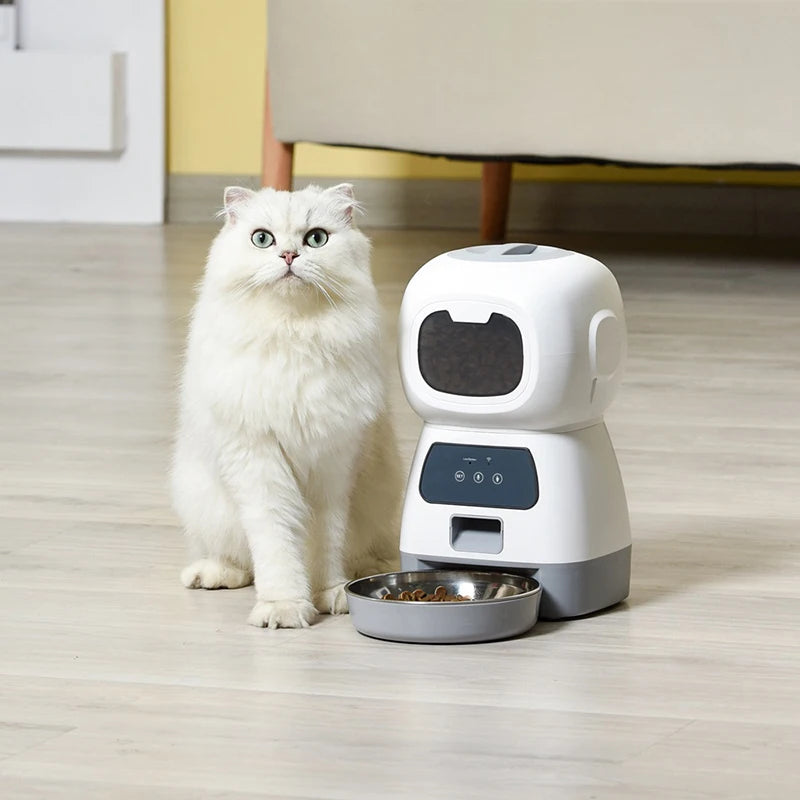 Alimentador Automático para Cães e Gatos e Fonte de Água/ Bebedouro Automática