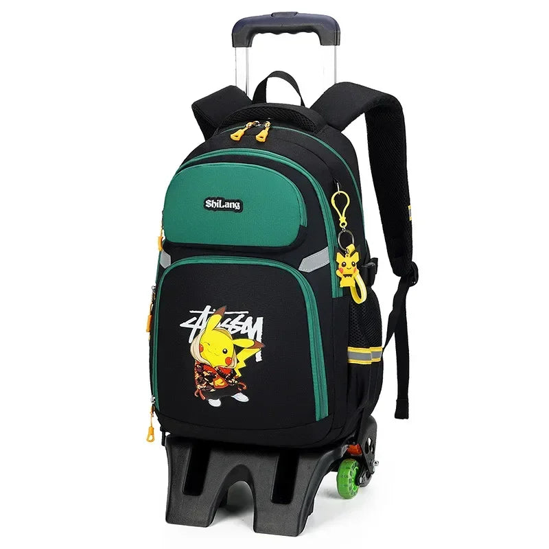 Mochila Pokémon Com 2 ou 6 Rodinhas (Exclusiva)