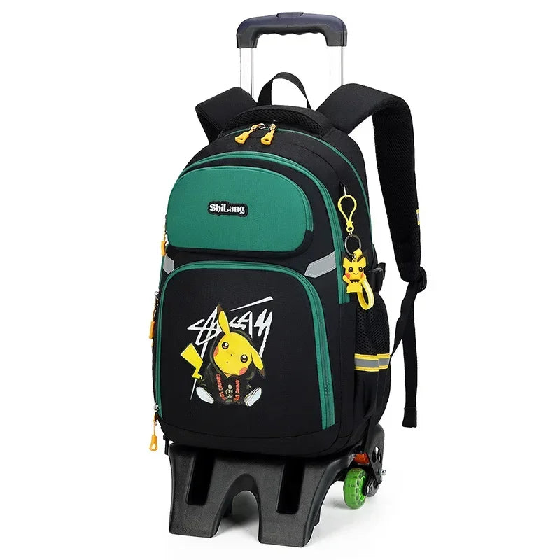 Mochila Pokémon Com 2 ou 6 Rodinhas (Exclusiva)